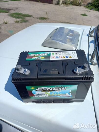 Аккумулятор бу для лодки 12в90а/ч глубокого разряд