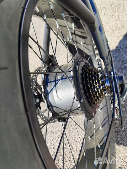 Электровелосипед фетбайк бу