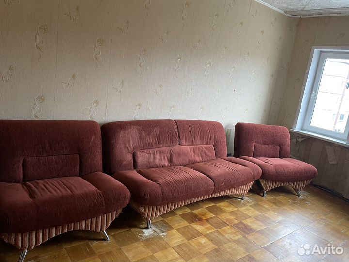 Диван и 2 кресла комплект бу