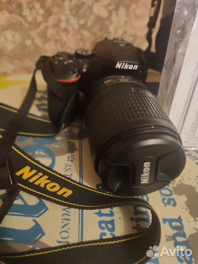 Зеркальный фотоаппарат nikon
