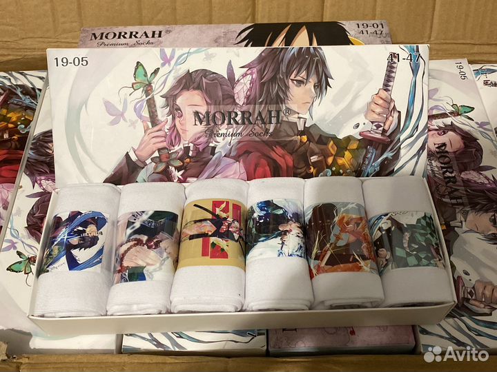 Набор носков аниме