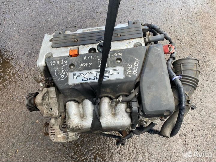 Двигатель Honda Civic 7 поколение рестайлинг 2.0