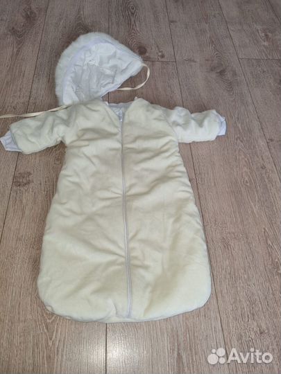 Костюм теплый для новорожденного