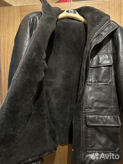 Кожаная куртка мужская