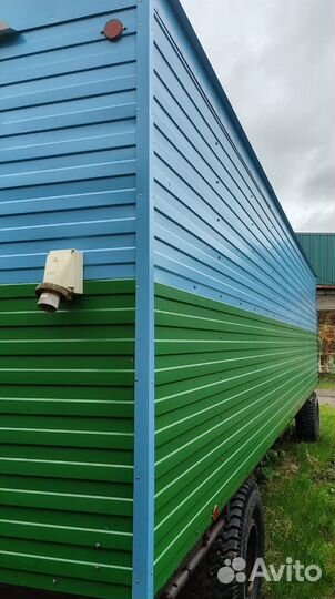 Вагончик на колесах(туалет)