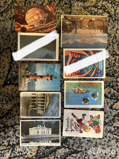 Календарики, открытки обмен