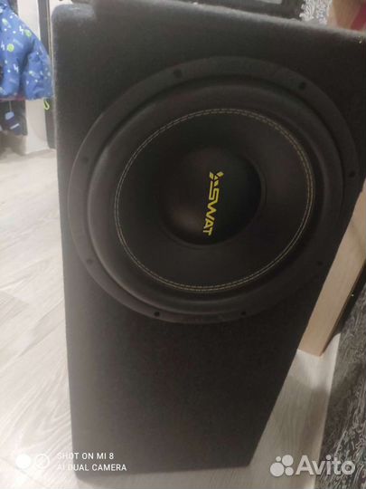 Сабвуфер и усилитель