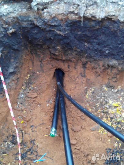 Гнб,прокол,стоимость.Монтаж водопровода канализаци