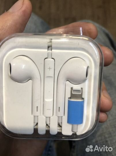 Наушники apple earpods lightning