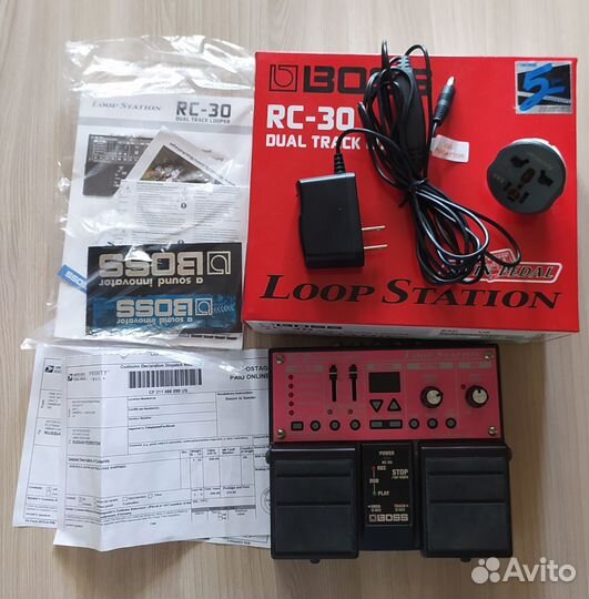 Двухпедальный многотрековый лупер Boss RC-30