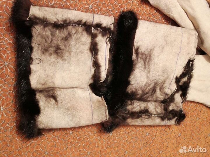 Опушка и манжеты, норка