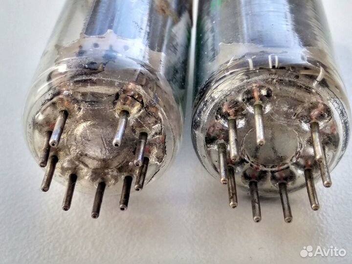 Пара ламп 6CG7 Rogers Canada