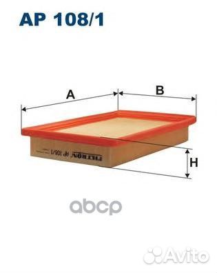 Фильтр воздушный filtron AP108/1 Filtron