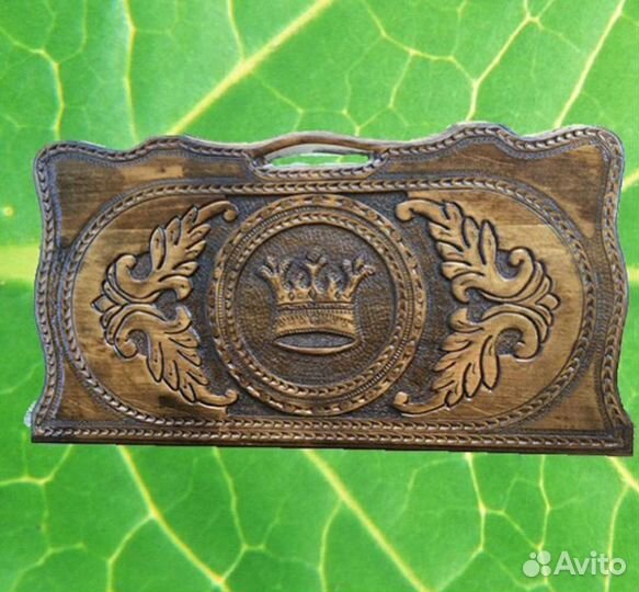 Нарды шахматы ручной работы резные