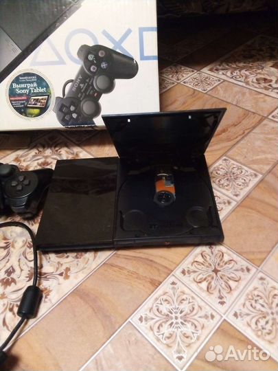 Игровая приставка sony playstation 2 бу