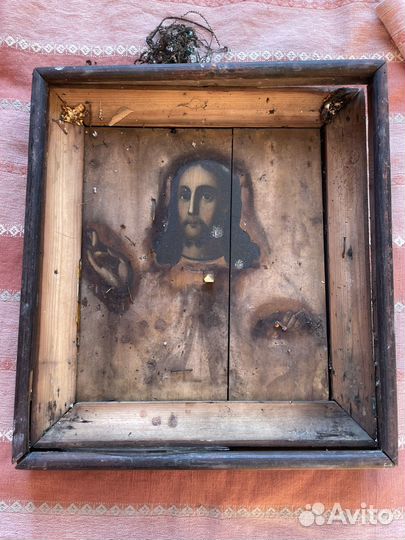 Старинные иконы 2 шт