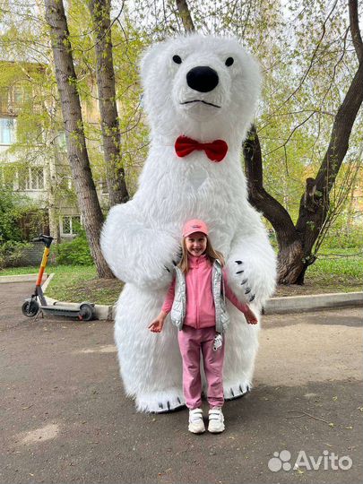 Белый мишка поздравление
