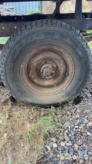 Тележка-прицеп на УАЗ