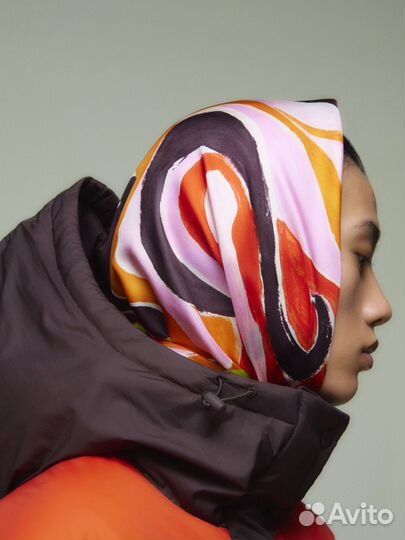 Uniqlo x Marni шелковый платок