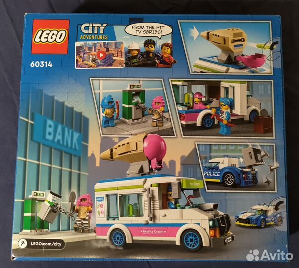 Lego City 60314 Погоня полиции за грузовиком