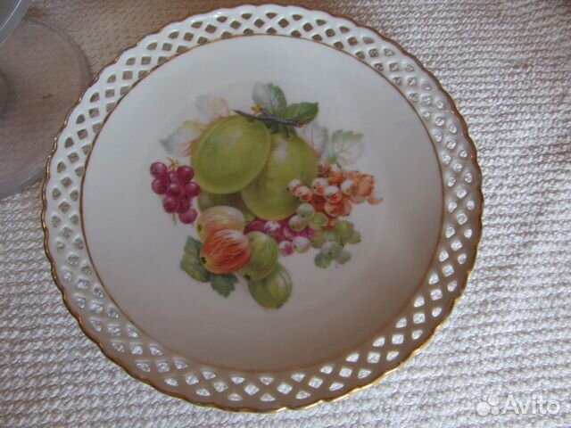 Тарелки антиквариат и винтаж
