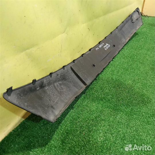 Накладка переднего бампера под номер Opel Corsa D