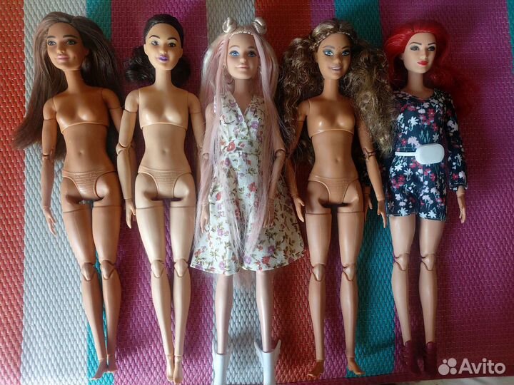 Гибриды Барби и Кен extra, fashionistas, bmr