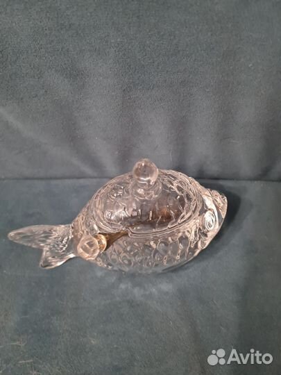 Хрустальная икорница