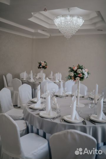 Скатерти для кафе, чехлы на столы и стулья оптом