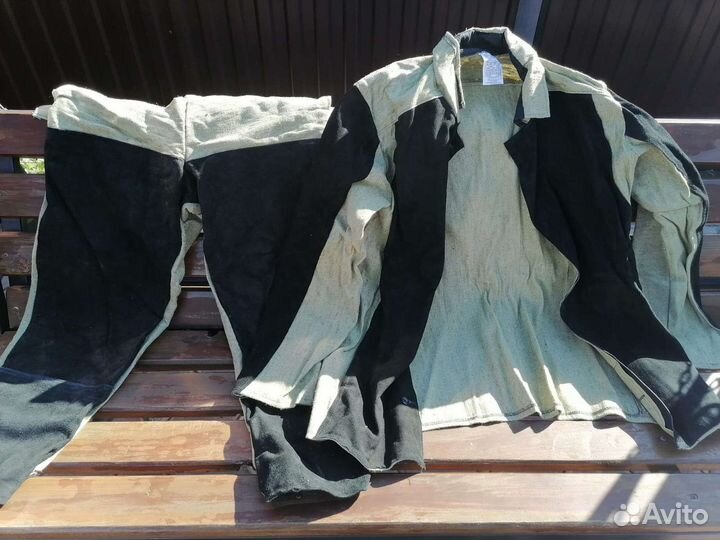 Ботинки сварочные, перчатки, костюм