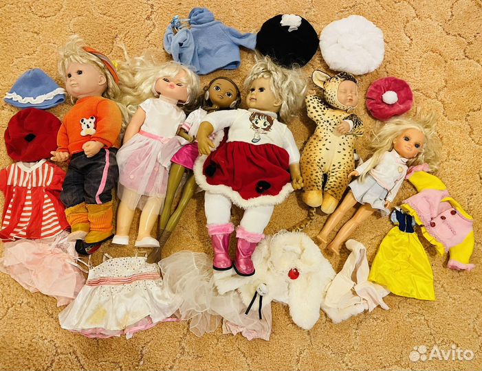 Куклы с одеждой пакетом
