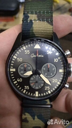 Geckota Pilot Watch K2
