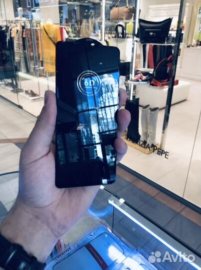 Защитное стекло на Samsung A41 6D