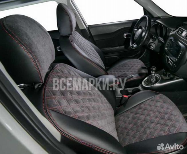 Авточехлы на KIA Soul 2