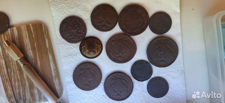Медные царские монеты