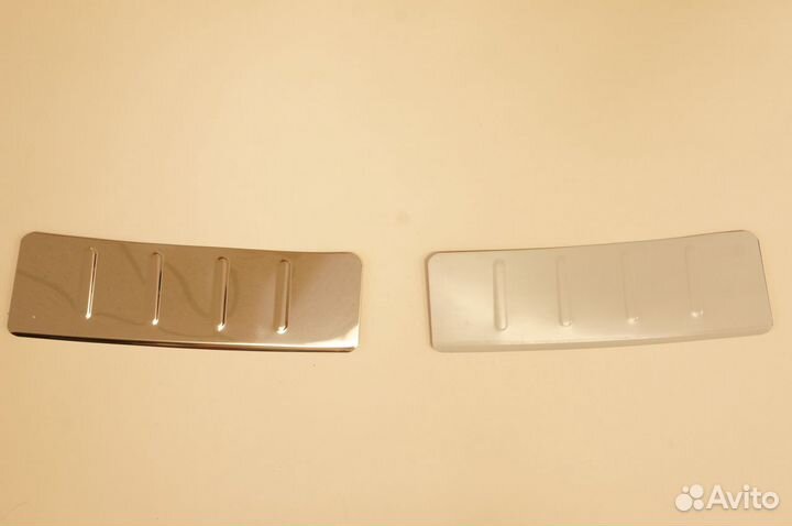 Накладка на бампер Рено Сандеро 2014-2017