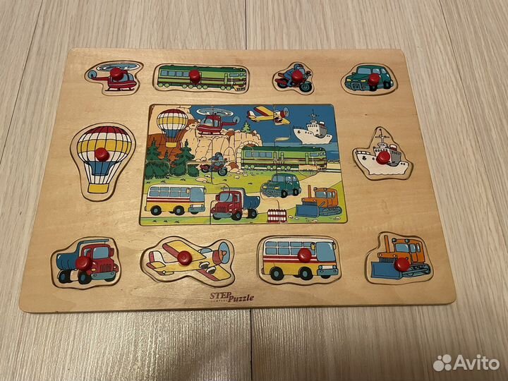 Деревянные пазлы