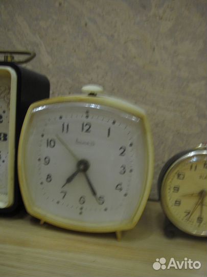 Часы и будильники СССР