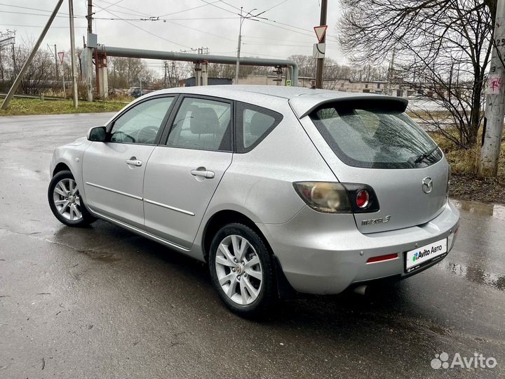 Mazda 3 1.6 МТ, 2007, 120 800 км