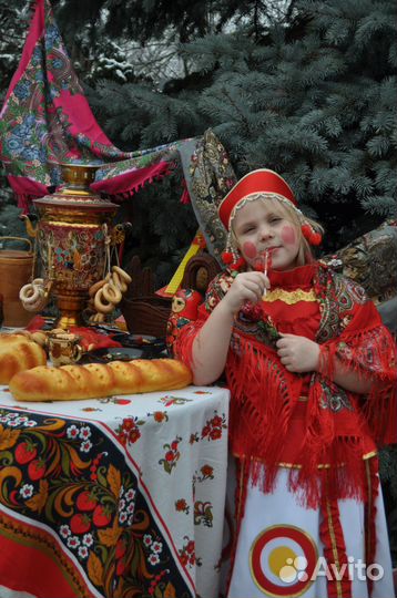 Русский народный костюм для девочек