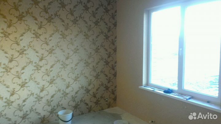 Поклейка обоев