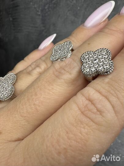 Кольцо и серьги Ван Клиф