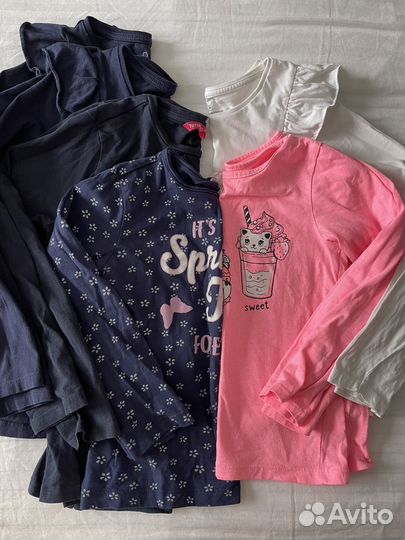 Лонгслив, 5-7 лет, девочка