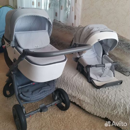 Коляска 2 в 1 adamex reggio