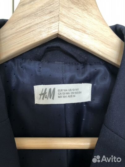 Пиджак H&M новый на мальчика, рост 164