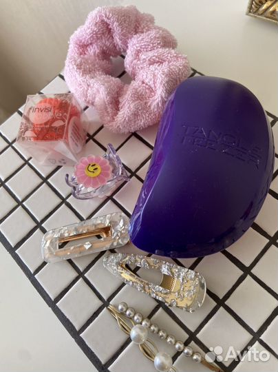 Набор для волос, заколки, резинки