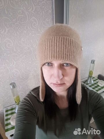 Шапка ушанка теплая женская