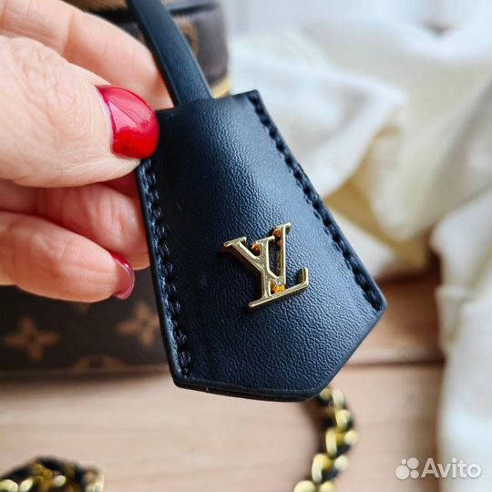 Сумка Louis Vuitton LV канва коричневая