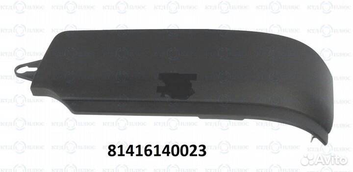 Угол бампера 81416140023 узкая кабина MAN TGS