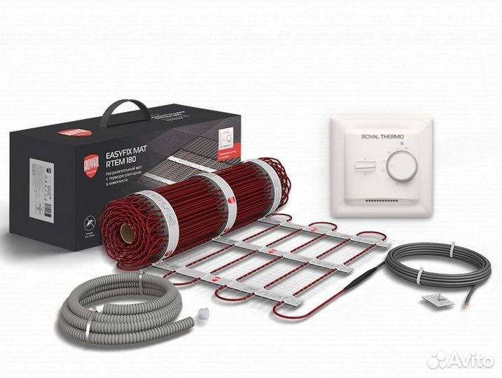 Теплый пол электро Thermo EasyFix 10